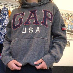vintage gap usa hoodie